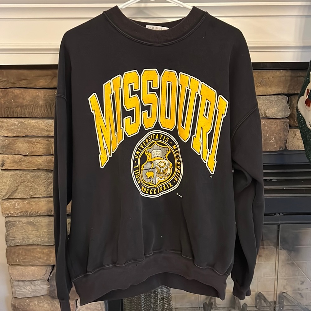 Dodger 1980 Mizzou Black Sweater